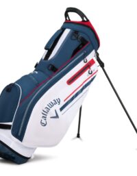 Callaway Chev Standbag - White/Navy/Red
