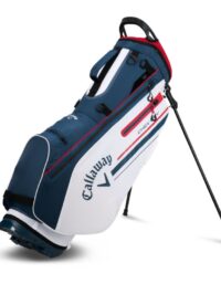 Callaway Chev Dry Standbag - White/Navy/Red