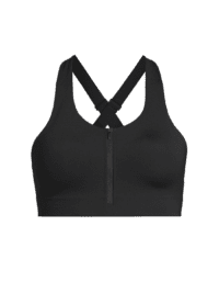 Casall Impact Zip Sports Bra - Black