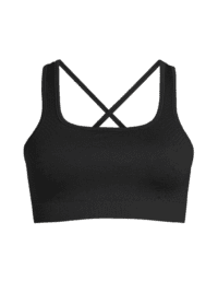 Casall Scallop Seamless Bralette - Black