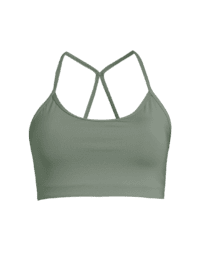 Casall Sleek Strappy Sports Bra - Dusty Green