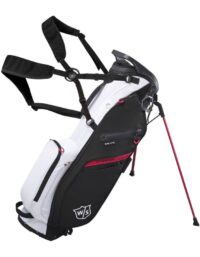 Wilson Staff Exo Lite Stand Bag - Black/White/Red