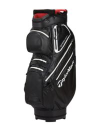 TaylorMade Storm Dry Cart Bag - Black/White/Red