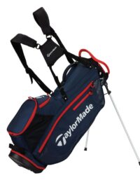 TaylorMade Pro Stand Bag - Navy/Red
