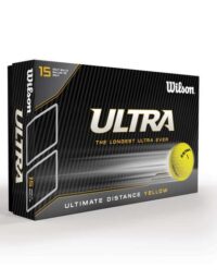 Wilson Ultra Distance Golfbollar 15 Pack Gul