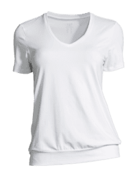 Casall Essentials loose cuff tee - White