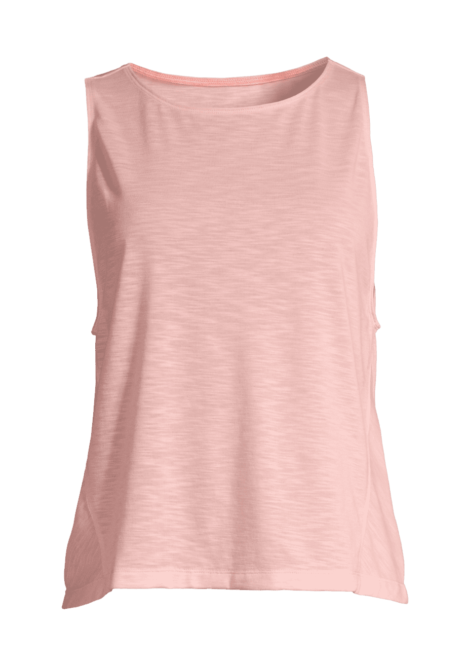 Casall Crossways Textured Tank - Energized Pink