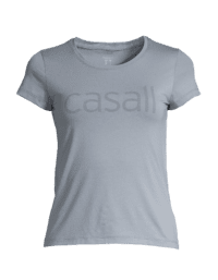 Casall Logo Tee - Stretching Blue