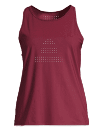 Casall Ventilation Racerback - Dk Moving Red