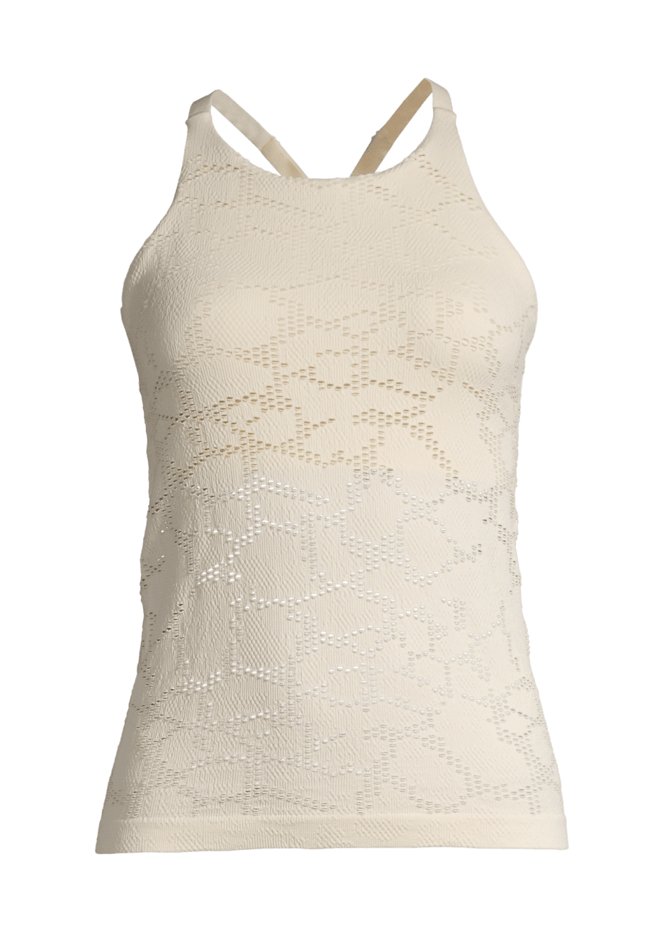 Casall Seamless Structure Strap Tank - Core White