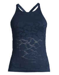 Casall Seamless Structure Strap Tank - Pushing Blue
