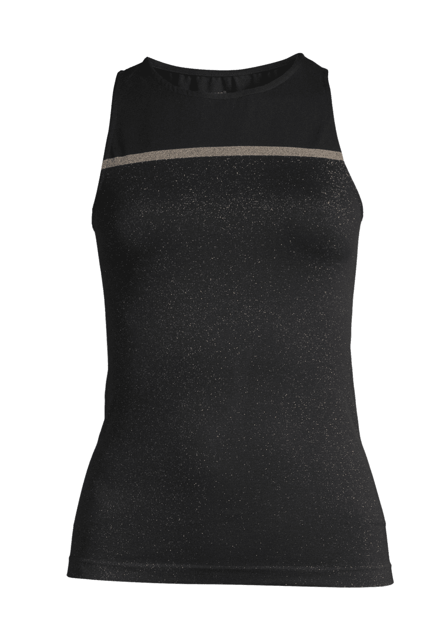 Casall Gold Seamless Tank - Black Gold
