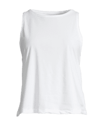 Casall Silky Muscle Tank - White