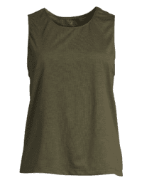 Casall Texture Muscle Tank - Forest Green