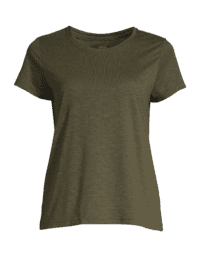 Casall Texture Tee - Forest Green