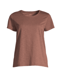 Casall Texture Tee - Chalky Brown