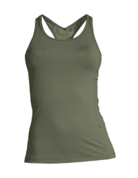 Casall Essential Racerback with Mesh Insert   - Northern Green