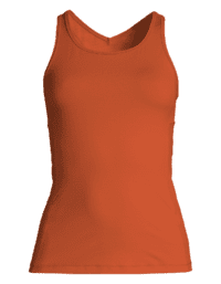 Casall Essential Racerback with Mesh Insert   - Papaya Red