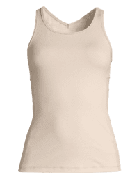 Casall Essential Racerback with Mesh Insert   - Light Sand