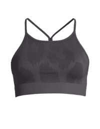 Casall Seamless Leo Strap Top - Black