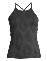 Casall Seamless Leo Strap Tank - Black
