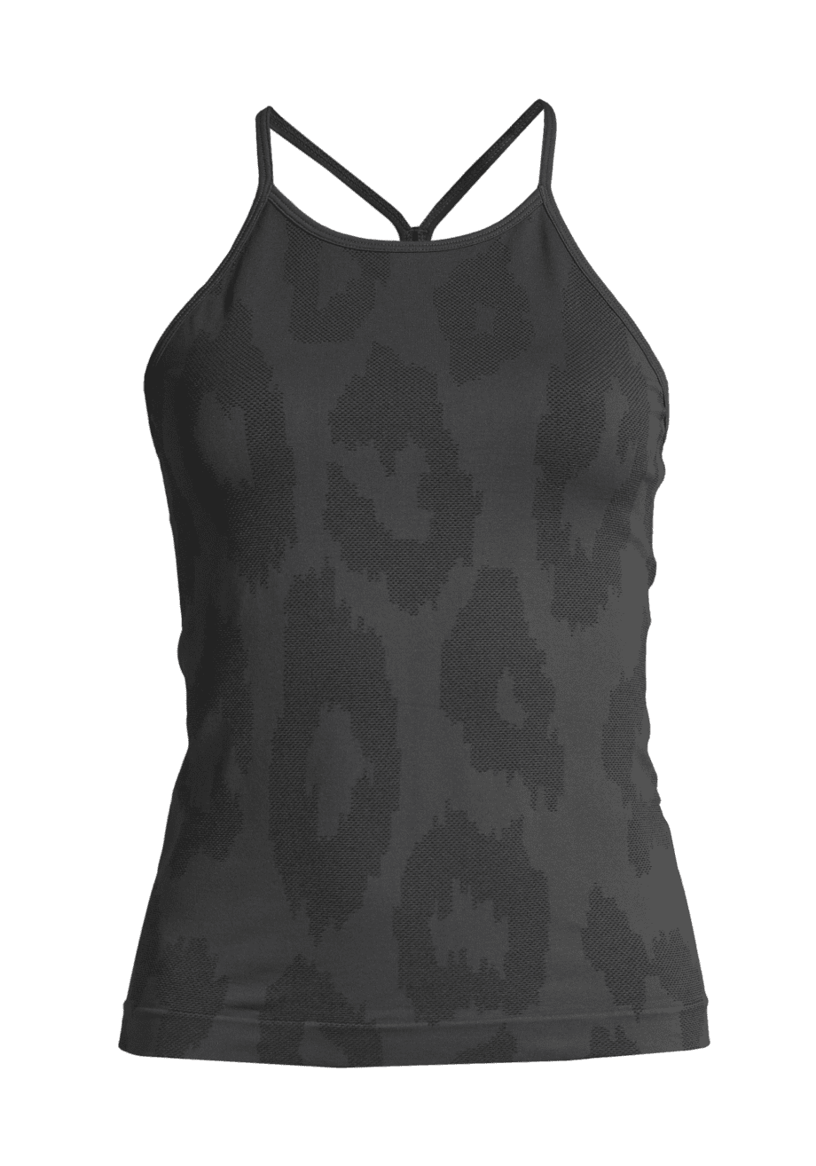 Casall Seamless Leo Strap Tank - Black
