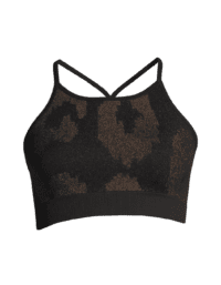 Casall Seamless Copper Leo Top - Black