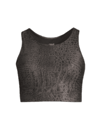 Casall Croco Sport Top - Grey Croco
