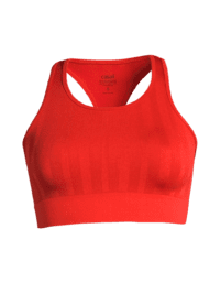 Casall Shiny Matte Seamless Sports Top - Intense Orange