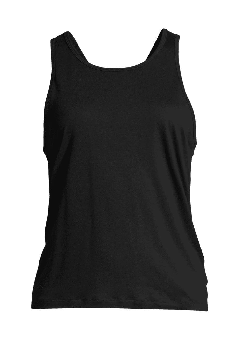 Casall Ease Crossback Tank - Black