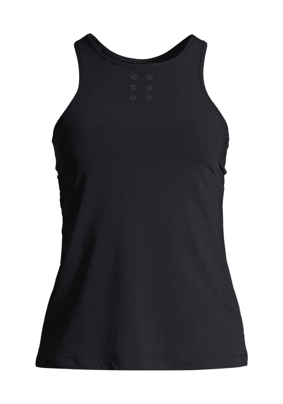 Casall Punched Tank - Black