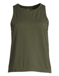 Casall Essential Block Seamless Tank - Forest Green