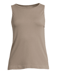 Casall Essential Block Seamless Tank - Taupe Grey