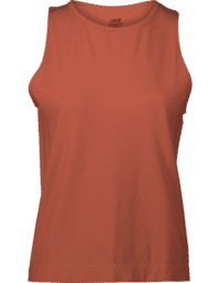 Casall Essential Block Seamless Tank - Burnt Sienna Red