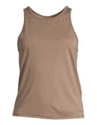 Casall Tie Back Tank - Taupe Grey