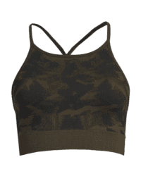 Casall Botanical Strap Top - Botanical Green