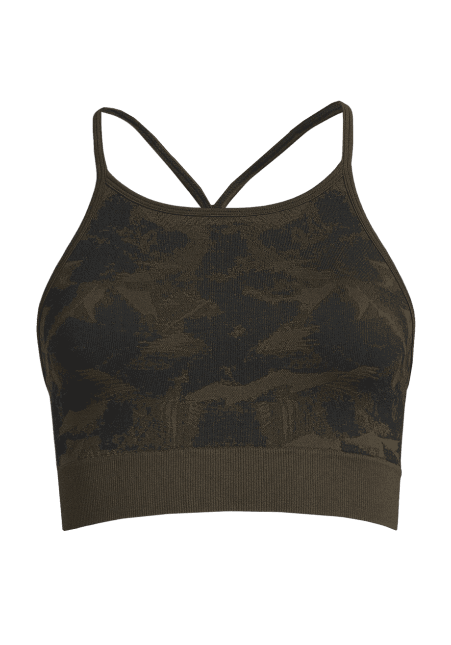 Casall Botanical Strap Top - Botanical Green