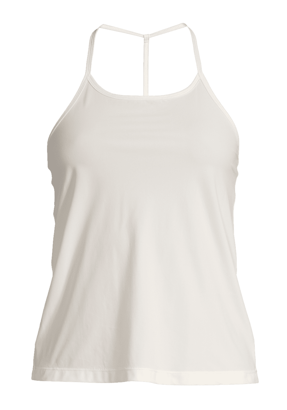 Casall Ease Strap Tank - Vanilla White