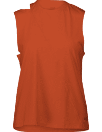 Casall Tank with Cut Out Detail - Papaya Red