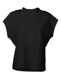 Casall Tee with Cut Out Detail - Black
