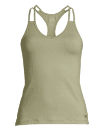 Casall V-Neck Racerback - Jade Green