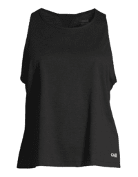 Casall Texture Tank Open Back - Black