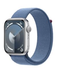 Watch S9 GPS 41mm Silver Alu Case Winter Blue Sport Loop