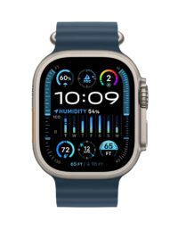 Apple Watch Ultra 2 GPS+Cell, 49mm Titan Case Blue Ocean Band