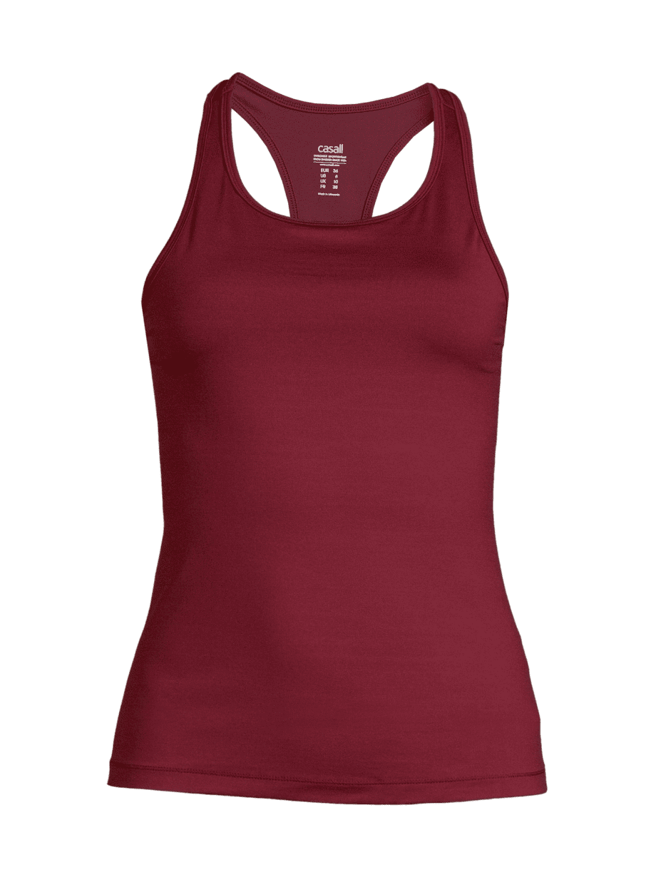 Casall Essential Racerback - Evening Red