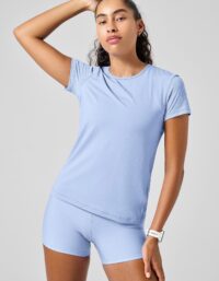 Casall Essential Tee - Breeze Blue