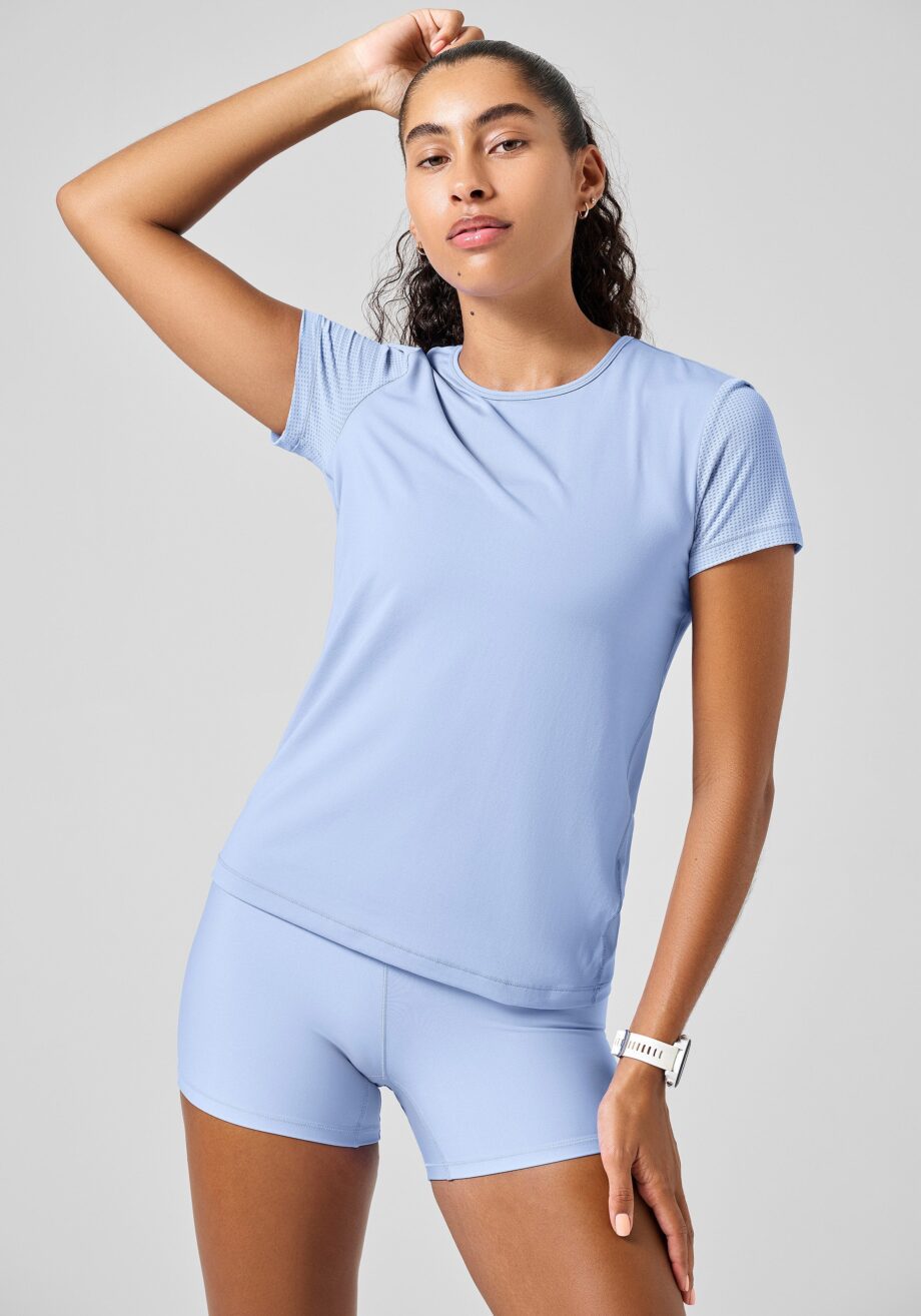 Casall Essential Tee - Breeze Blue