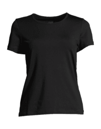 Casall Essential Mesh Detail Tee - Black