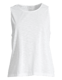 Casall Texture Muscle Tank - White