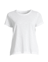 Casall Texture Tee - White